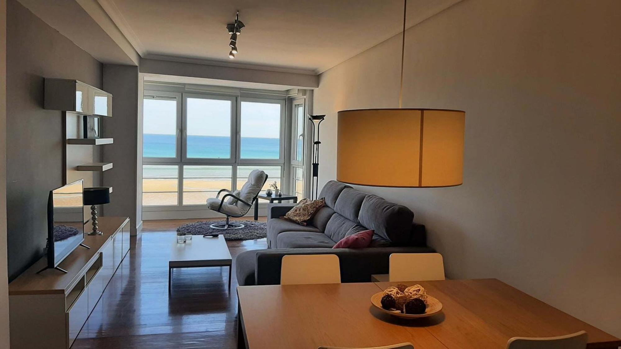 Апартаменты Egona - Baneru 3 Vivienda En 1 Linea De Playa Centro Ciudad Зараутц Экстерьер фото