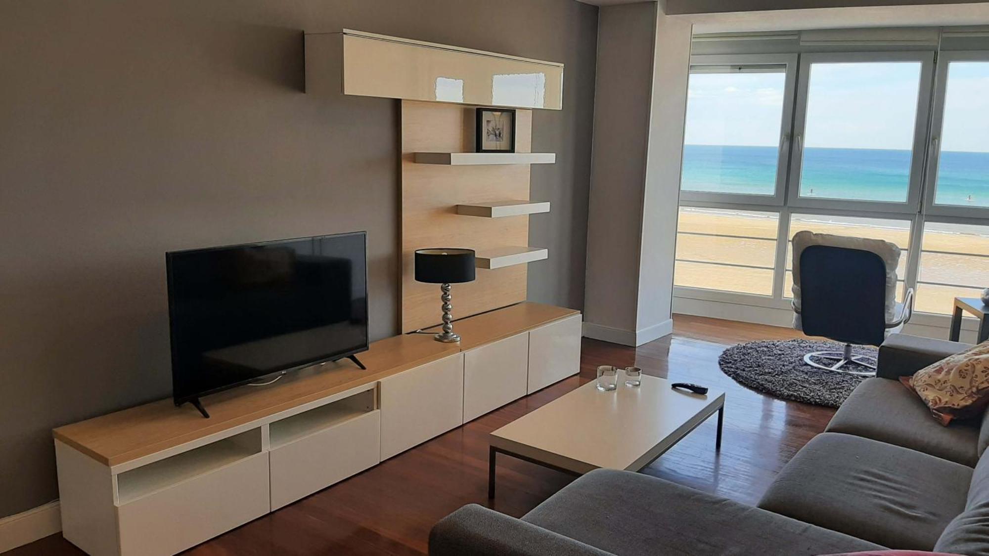 Апартаменты Egona - Baneru 3 Vivienda En 1 Linea De Playa Centro Ciudad Зараутц Экстерьер фото